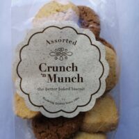 CRUNCH 'N MUNCH Cookies Assorted flavours 200g