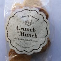 CRUNCH 'N MUNCH Cookies Shortbread flavour 200g