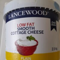 lancewood cottage cheese 2,5kg front